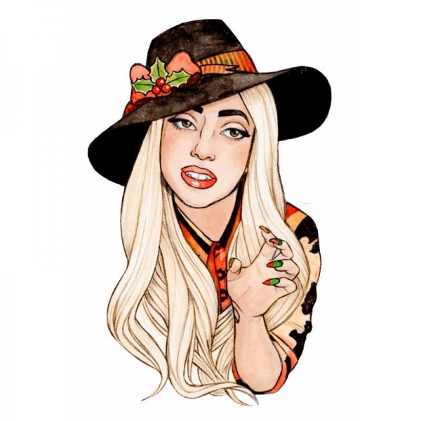 Девушки в мультяшном стиле