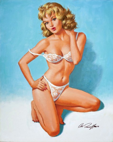 Красивые рисунки голых женщин