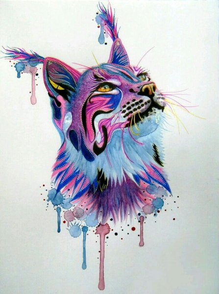 Животные в стиле арт