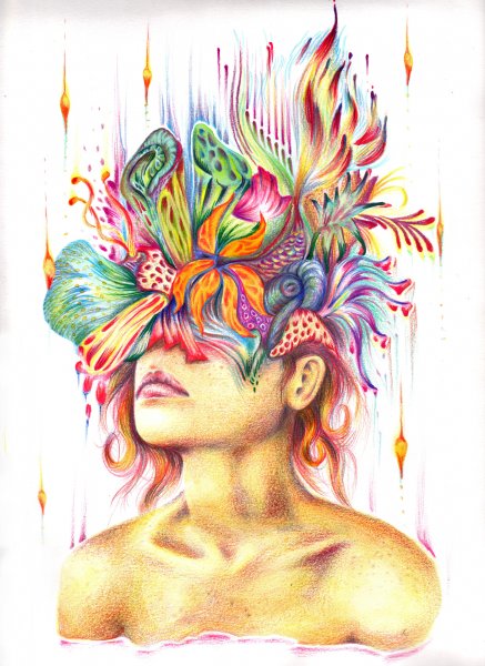 Детальные рисунки цветные