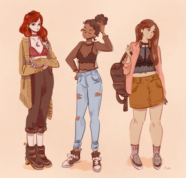 Арты в разных стилях