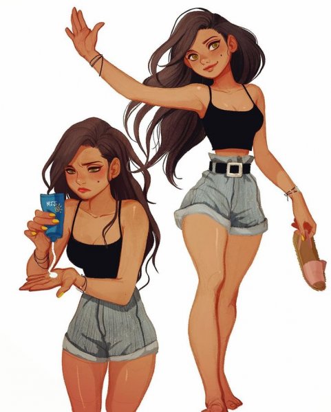 Иллюстрации в мультяшном стиле