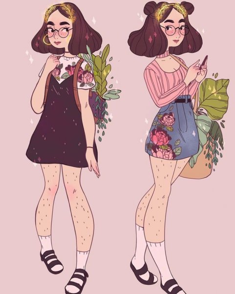 Стиль рисования в мультяшном стиле