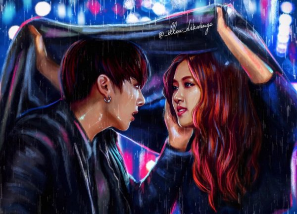 Розэ и Чимин арт