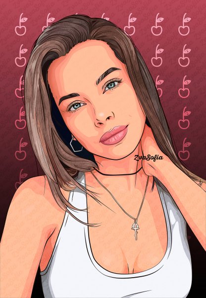 Векторный портрет