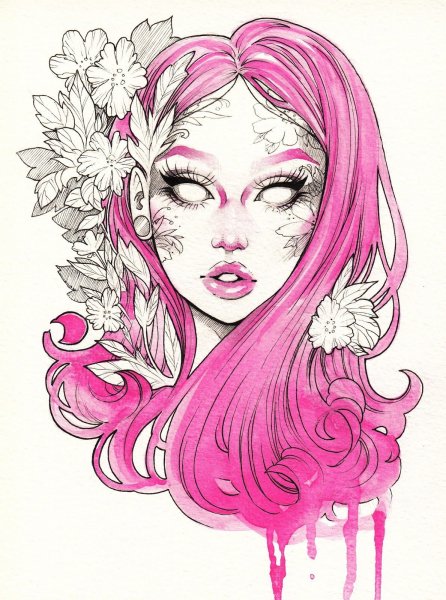 Красивые рисунки для скетчбука