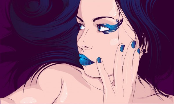 Нарисовать девушку