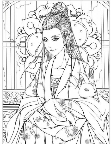 Раскраска антистресс Сова