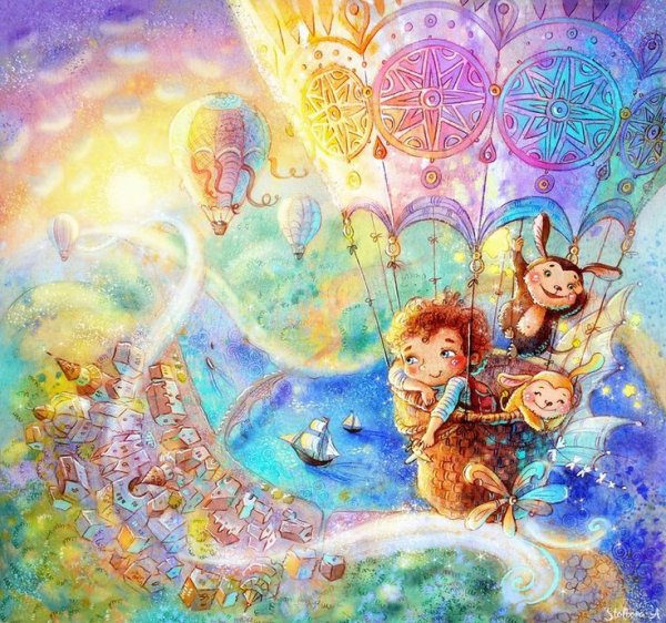 Детская художница иллюстратор Анастасия Столбова