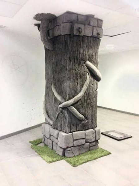 Арт бетон декорации