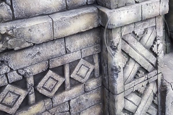 Крыша из арт бетона