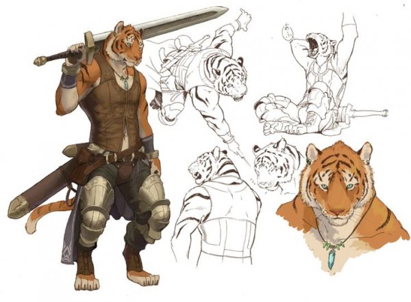 Каджит референс