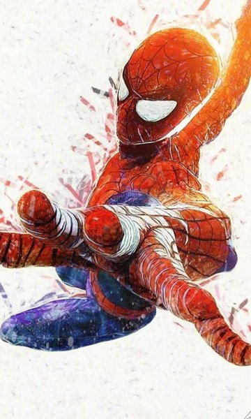 Арты Марвел человек паук