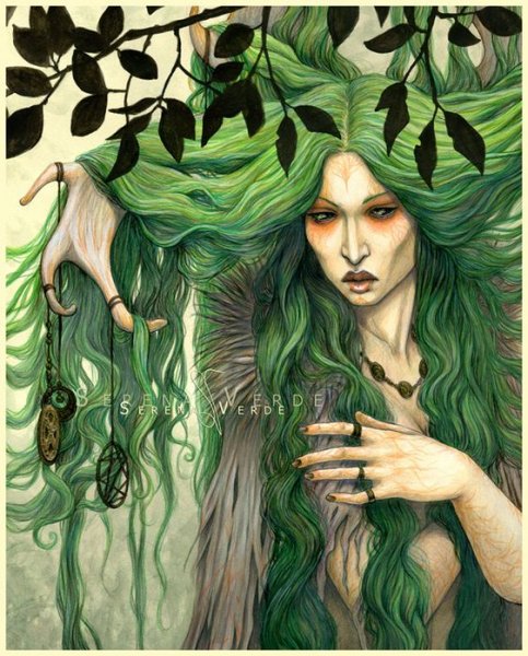 Дриады арт ведьмы