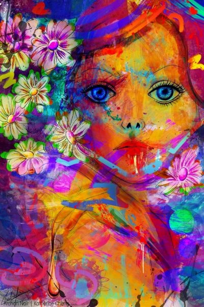 Разноцветные картины