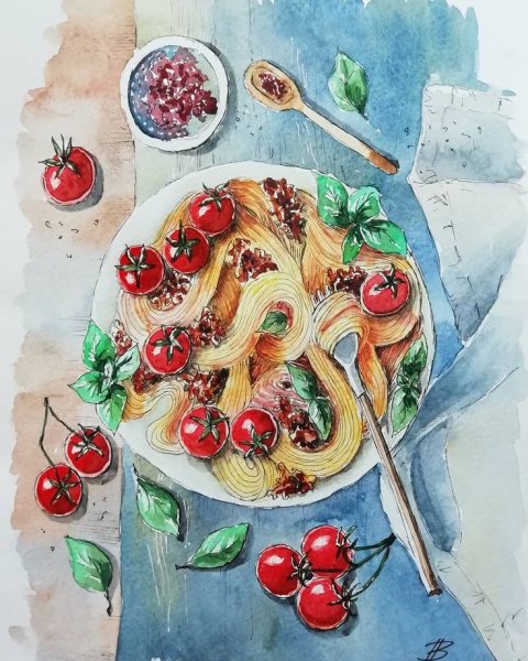 Рисунки еды