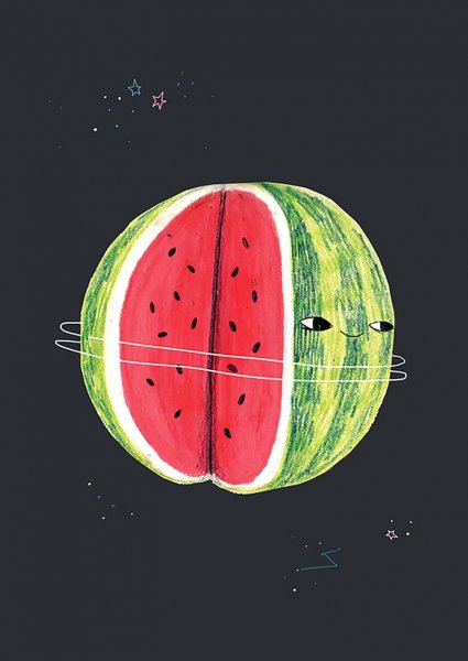 Арбуз арт