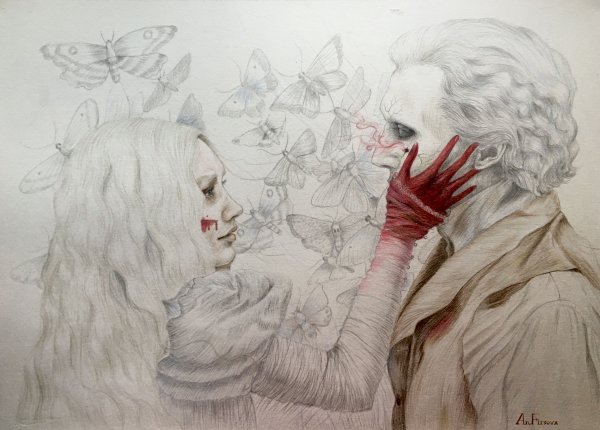 Багровый пик рисунки