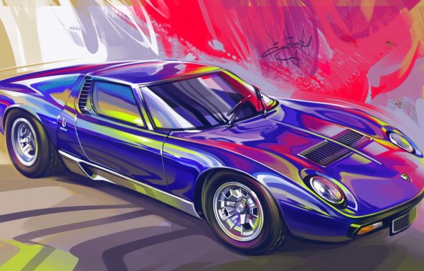 Поп арт машина