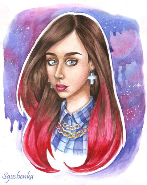 Катя Клэп рисунок