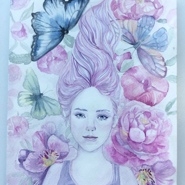 Нарисовать Катю крафт