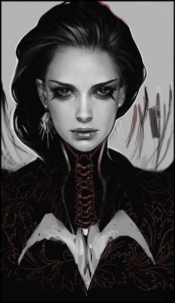 Девушка вампир