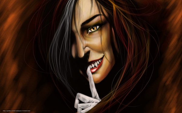 Красивые девочки вампиры