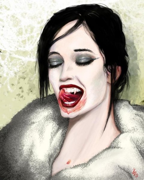 Иллюстрации Готика Анна Марин