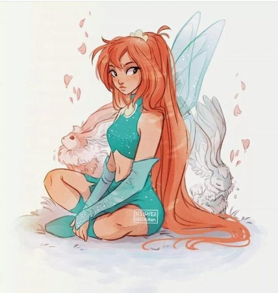 Клуб Винкс Блум арт