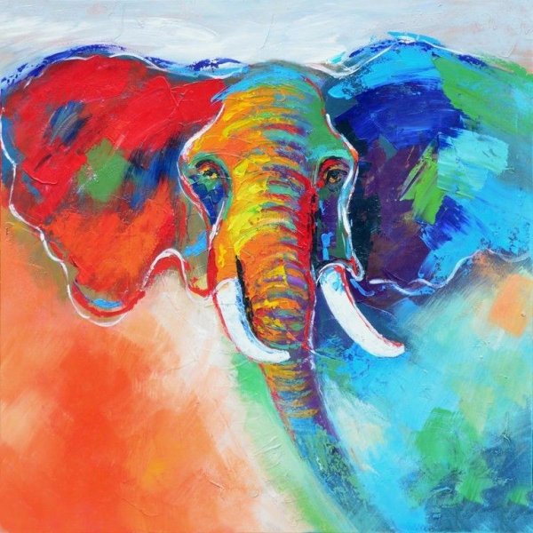 Абстракционизм слон