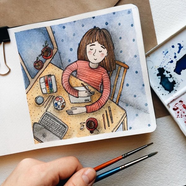 Tania Samoshkina иллюстрации