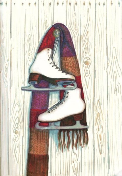Иллюстрация коньков