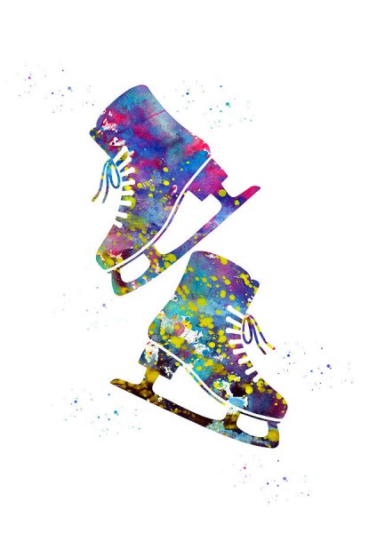 Фигурные коньки арт