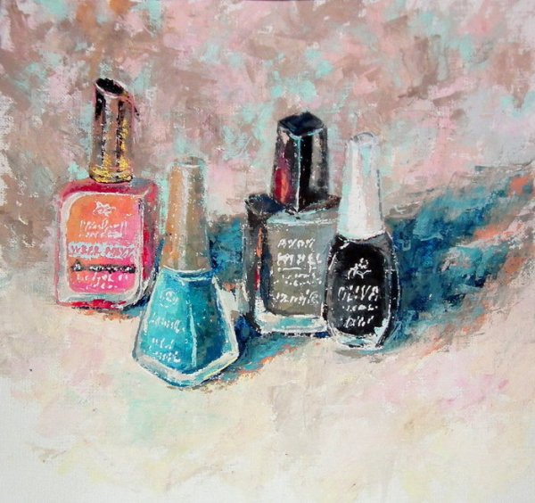 Акварельный лак для ногтей