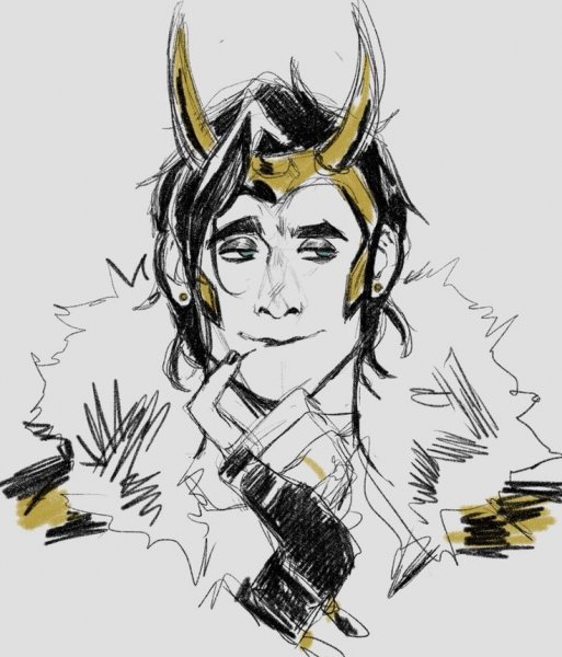 Локи Лафейсон рисунки