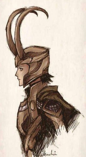 Локи простым карандашом