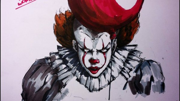 Клоун ПЕННИВАЙЗ вектор