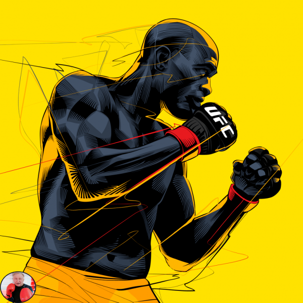 Андерсон Сильва арт