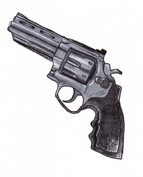 Пистолет мультяшный