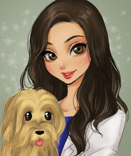 Мультяшные девочки