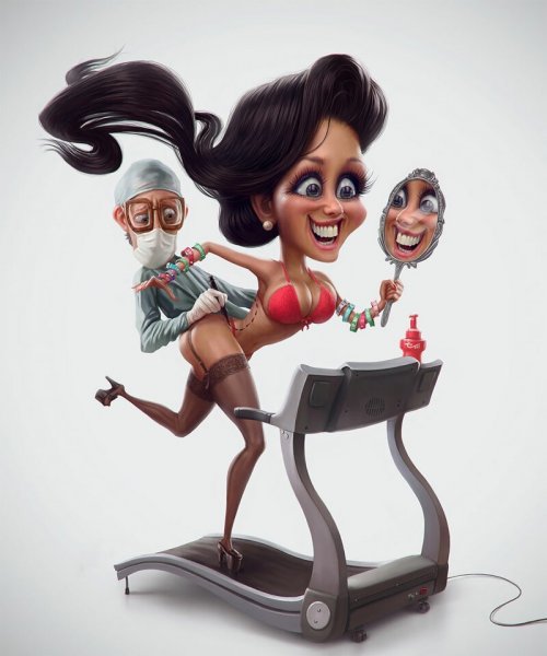 Tiago Hoisel иллюстрации