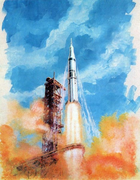 Ракета картина