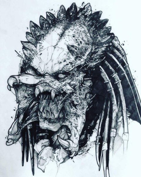 Нарисовать хищника