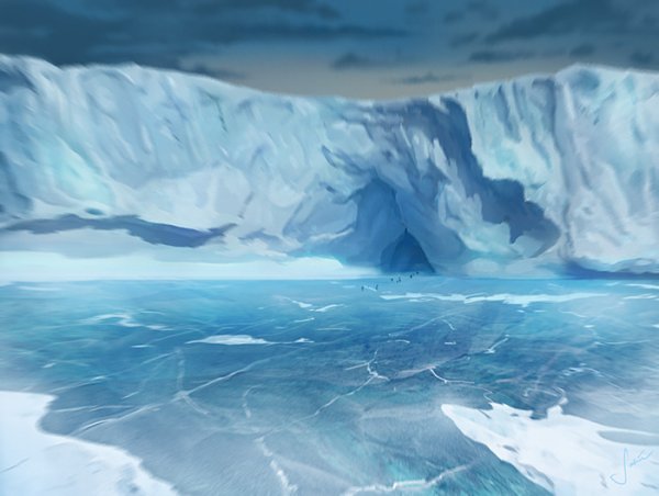 Нарисовать лед