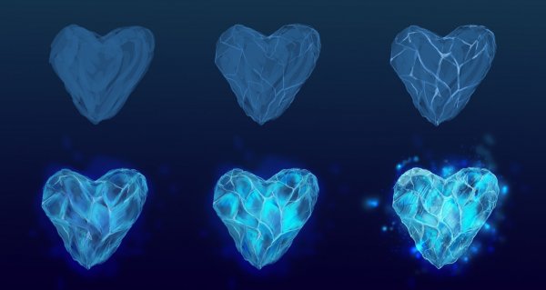 Сердце из льда