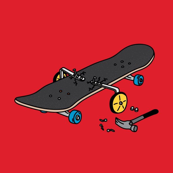 Нарисовать скейтборд