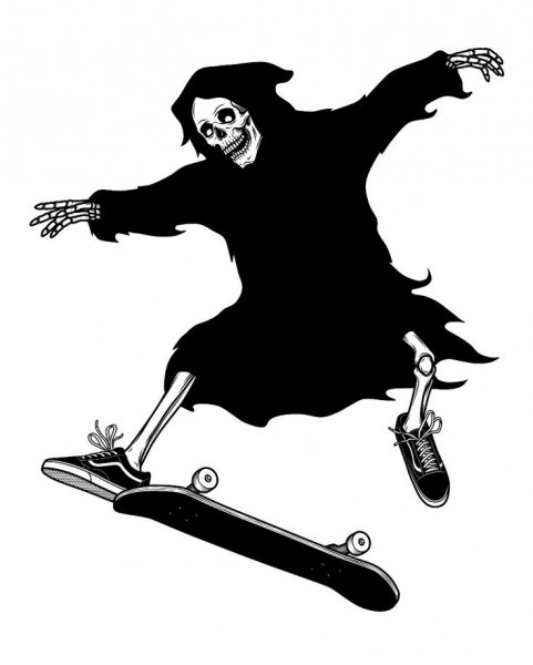 Призрак на скейте