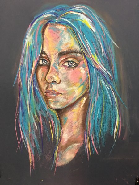 Арты пастелью