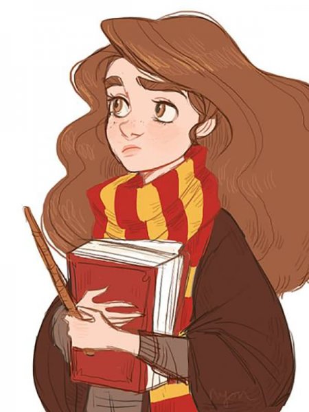 Гермиона Грейнджер рисунок