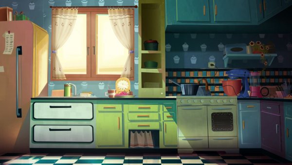 Кухня из аниме